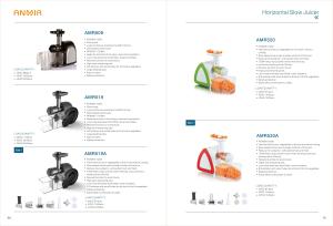 NEW Tigress Slow Juicer Horizontal Wheatgrass Juicer Extractor Vegetable Pomegranate Juicer GK-AMR509