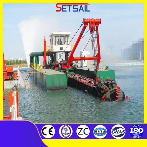 Marine Steel Diesel Set Sail Gold Dredging Machine Sand Mining Equipment