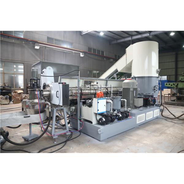 LDPE Film 90KW Plastic Recycling Lines Plastic Pelletizing Recycling Machine
