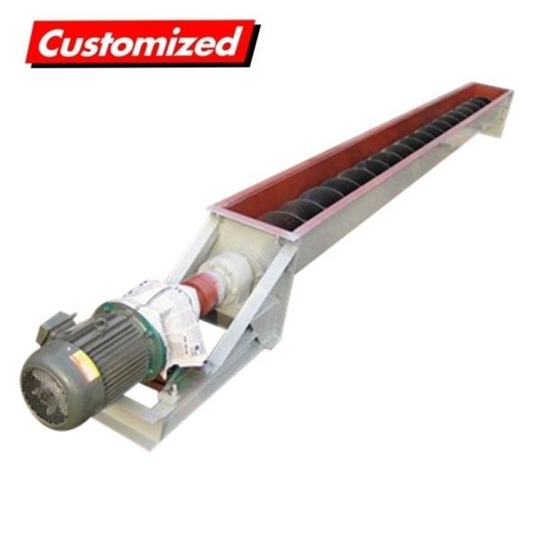 Quality Easy Operation Tubular Screw Auger Conveyor Customized Flexible Spiral Conveyor for sale