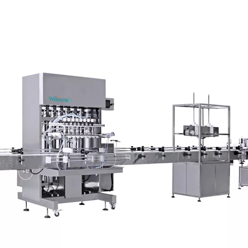 Stable Juice Bottle Filling Capping Labeling Machine Practical Rustproof