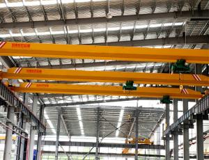 Low Noise Single Beam 8m/min 20T Electric Overhead Crane