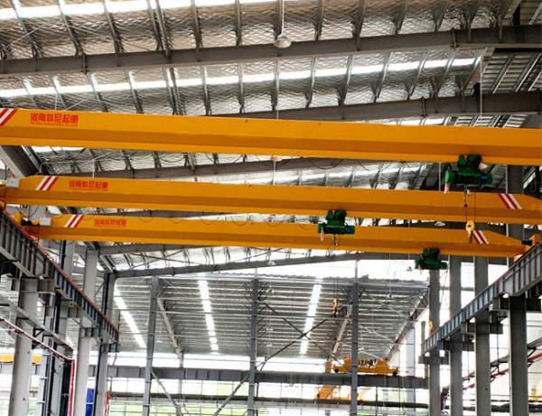 Quality Low Noise Single Beam 8m/min 20T Electric Overhead Crane for sale