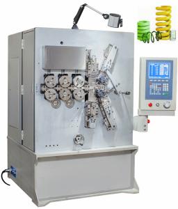Buy cheap Vertical Grey White Painting CNC Spring Coiler Servo Drive Controlled High Efficiency product