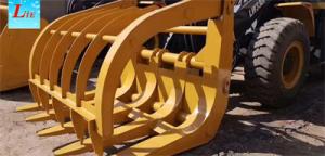 China China wheel loader attachments manufacturer, log grab for wheel loader,timber grapple for loader on sale
