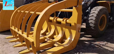 3 Ton Wheel Loader grapple loader With Grass Grapple 1.8CBM Front End Wheel Loader