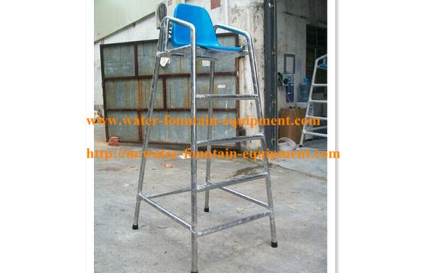 Quality Outdoor Swimming Pool Equipment Lifeguard Chair For Life Saving for sale