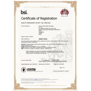 Coco International Dental Group Certifications