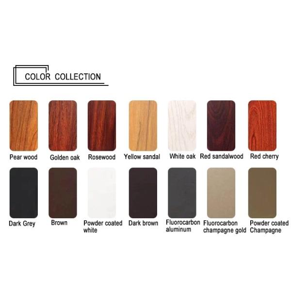 TS8383 1.6mm Aluminum Frame Sliding Glass Doors