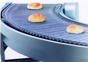 China Net Chain Curved Automated Conveyor Systems , Material Handling Equipment Conveyor on sale