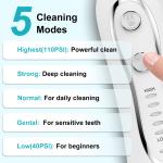 Portable Electric Water Flosser High Capacity and IPX7 Design for Convenient