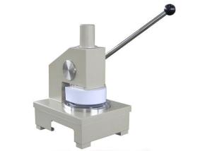 China Manual Operation 125mm Paper Testing Instruments , Round Paper Cutter on sale