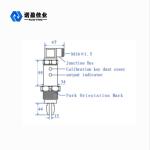 NuoYing Tuning Fork Level Switch for Coating Liquids Aerated Liquids and