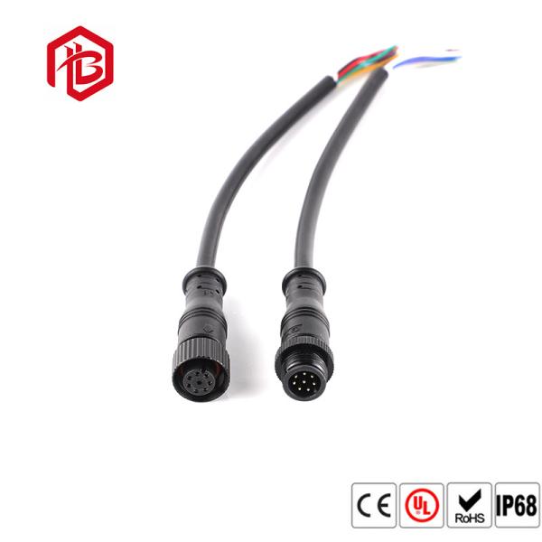 Quality Outdoor Soldering M12 Metal Waterproof Circular Connector for sale