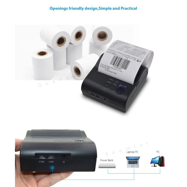 Free SDK 3 Inch Android Mini Portable Mobile Phone Order 80mm Bluetooth Thermal Printer
