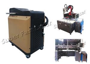 200W Portable RAYCUS 8mJ Pulse Fiber Laser Cleaning Machine