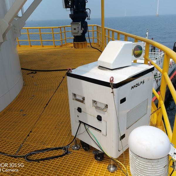 Quality PPI RHI DBS LOS Program Scan Lidar Wind Speed Measurement for sale