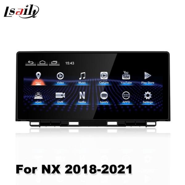 Quality Lsailt 10.25 Inch car navigation for android Screen for Lexus NX NX300 NX300h 2018-2021 gps multimedia system for sale
