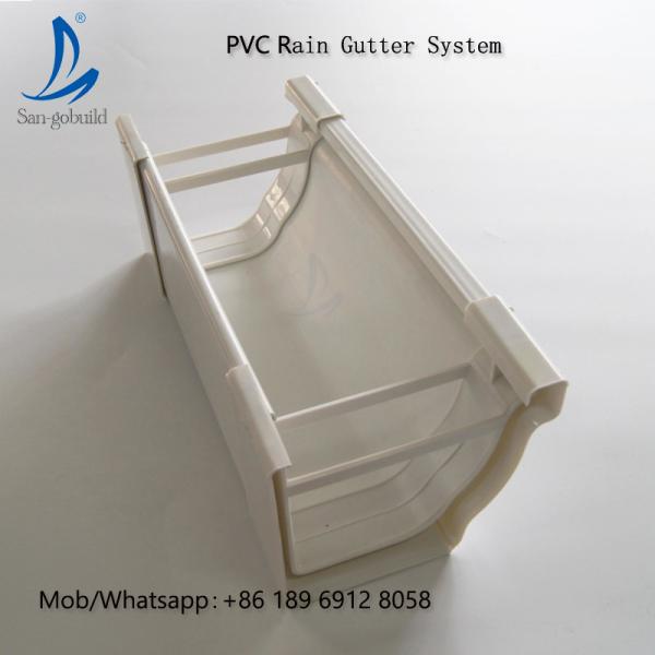 Quality Cheap Price Other Plastic Building Materials Type Rain Gutter Drainage System for sale