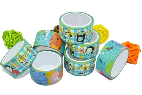 Quality Adhesive Deco Masking Tape For Gift Box Packing for sale
