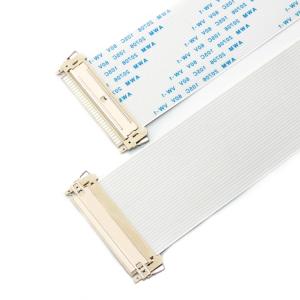 FI X30HL FFC FPC Cable , LVDS FFC Cable JAE For LCD Monitor Screen