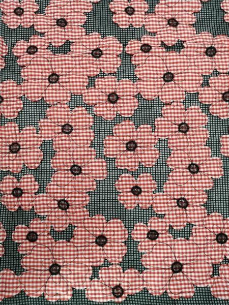 Quality Laser Cut Floral Lace Applique Embroidery Fabric Mesh for sale