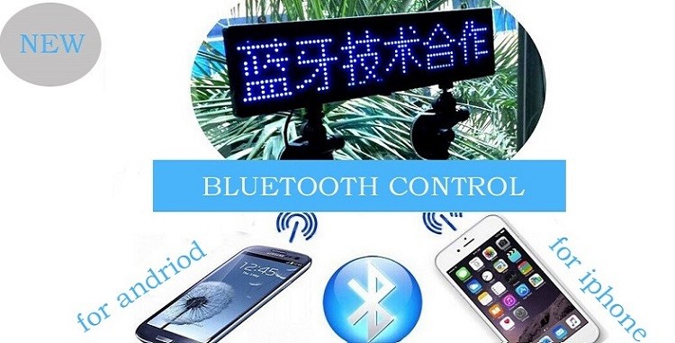 new innovation technology Bluetooth led signs for rgb controller