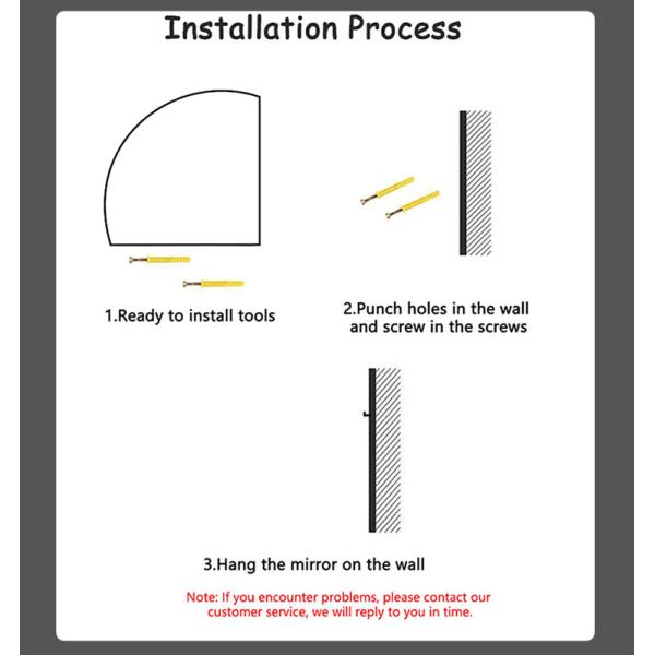 LED Strip Customized Trichromatic Light Smart Mirror A Must-Have for Modern Bathrooms