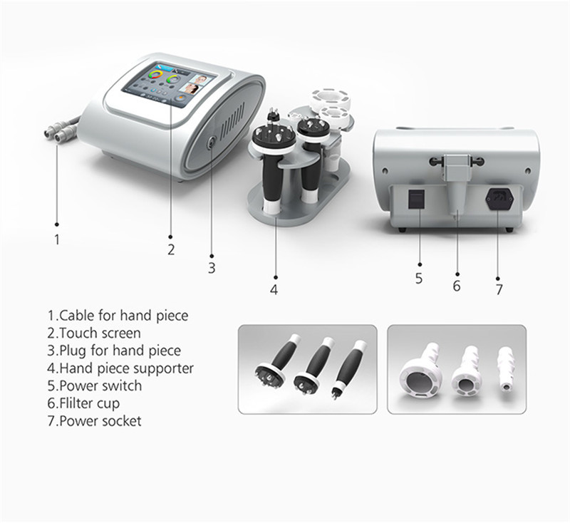 Movable Radio Frequency Machine For Body Slimming 6 Handles Type 100V-220V