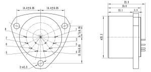 Buy cheap Quartz Flexible Acceleration Sensor For High Speed Railway Control And Ship Stability Control product