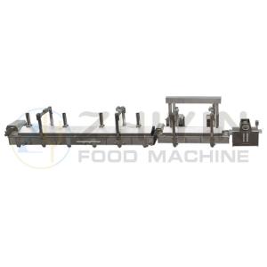 Stainless Steel 304 Cassava Potato Chip Making Machine Steam Heating