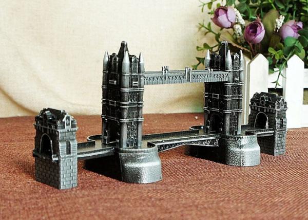Quality Table Decoration World Famous Building Model / London Tower Bridge Model for sale