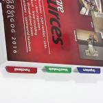 Softcover Custom Paperback Book Perfect Binding With Dividers Tabs
