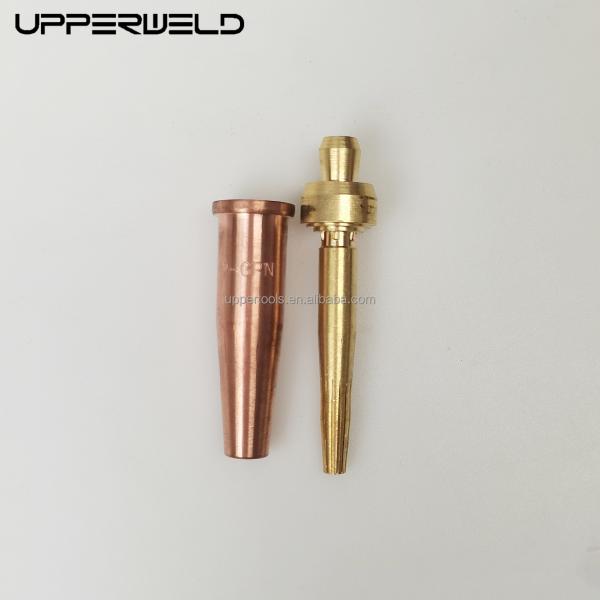 Welding Type Welding Torch Acessories Brass Acetylene Nozzle for UPPER GPN 2 Size