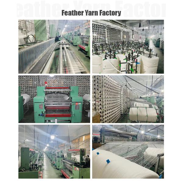 1.3cm Polyester Feather Yarn Soft Mink Yarn For Sweaters And Socks