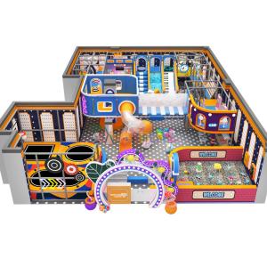 China Childrens Indoor Playground Equipment 100 Squares Indoor Commercial Playground Equipment on sale
