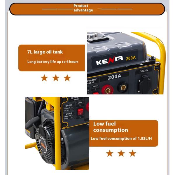 200A Hand Arc Welding Machine with 2KW DC Power Supply