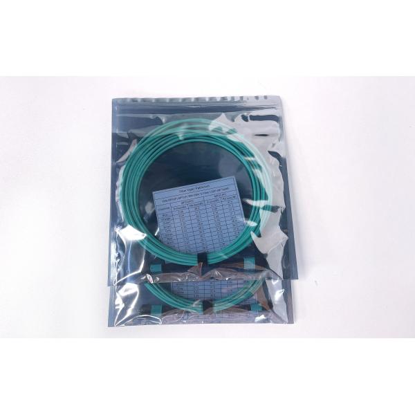 MPO MTP Trunk Fiber Patch Cable Elite Low Loss 8fo OM3 OM4 APC