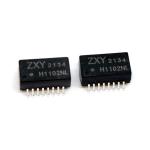 100 / 1000 BASE-T Single Port Low Profile Ethernet Lan Transformer 24PIN SMD