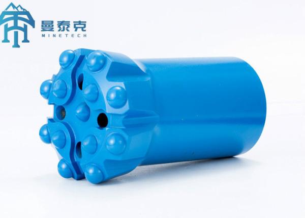 Quality ST58 Threaded Button Bits , CNC 115MM Carbide Rock Drill Bits for sale