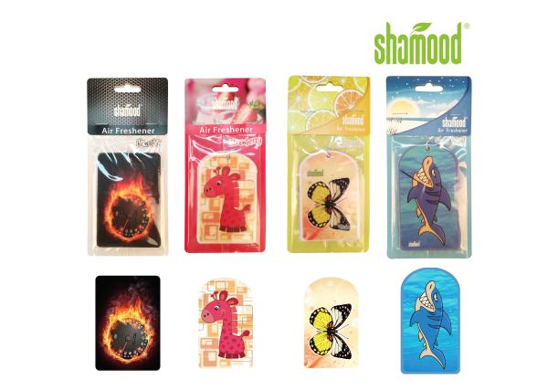 Quality Hanging Thick Paper Car Air Freshener with Mutipul Choices Various Fragrance for sale