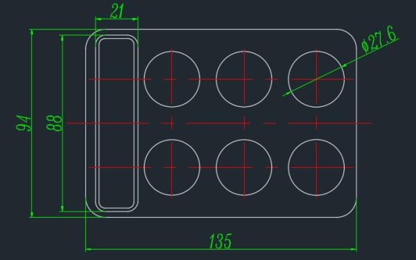 Quality Customized 6*50ml Metal Test Tube Rack With Temperature Display Customized Metal Tube Rack for sale
