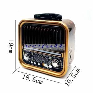 Buy cheap Rechargeable Battery Powered Portable AM / FM 3 Band Clock Radio with Built in Speaker product