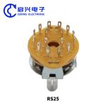 2pcs RS25 Potentiometer Rotary Band Switch 3 Pole 4 Position
