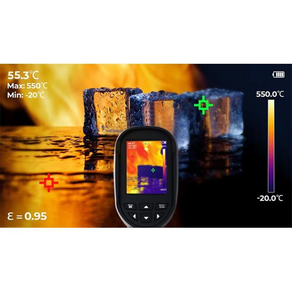 High Resolution Portable Industrial IR Thermal Imager Camera 256*192 Infrared Imaging Handheld and Accurate