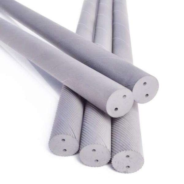 Quality Tungsten Carbide Helical Coolant Hole Rod 12% Cobalt Sub Fine Grain Size for sale