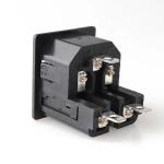 LZ-14-F8 250V Fuse Switch Power Socket With 3 Pin,Switch Fused IEC C14 Inlet