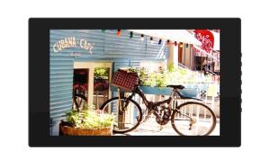 China Metal Wall Mount Tablet PC LCD Screen 17 Inch Food Menu Order Board For Restaurants on sale