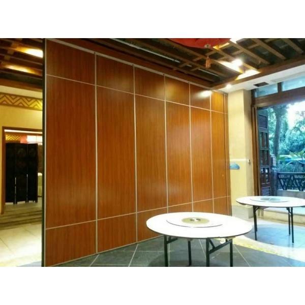 Movable Wooden Soundproof Folding Room Sliding Partition Walls For Banquet Hall Acoustic