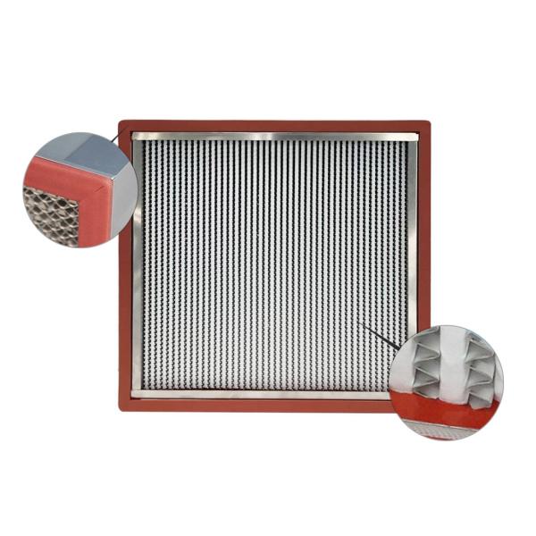 HVAC Minipleat HEPA Filter Industrial ULPA Air Filter High Efficiency